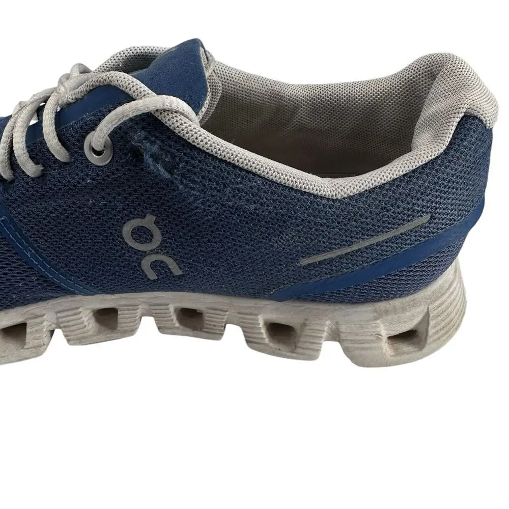 ON‎ Women's Cloud 5 Running Shoe Denim/White